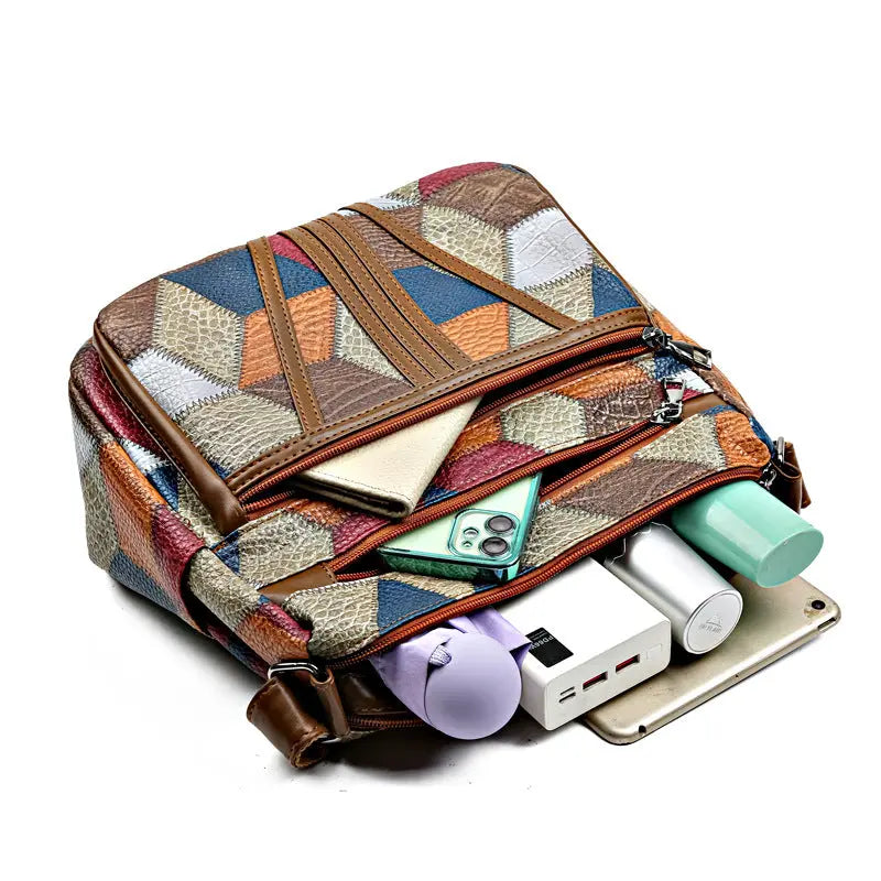 The Rilo Colour-Block Shoulder Bag