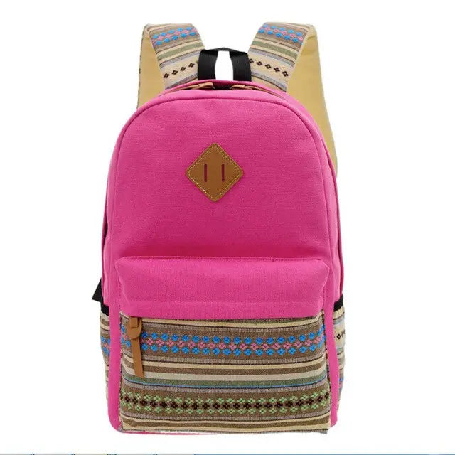 The Ollie Canvas Rucksack