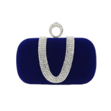 The Tove Velvet Clutch