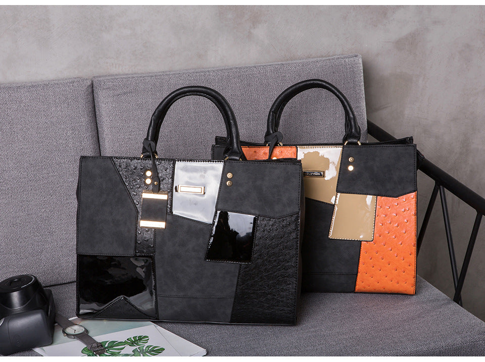 The Fenn Colour-Block Tote