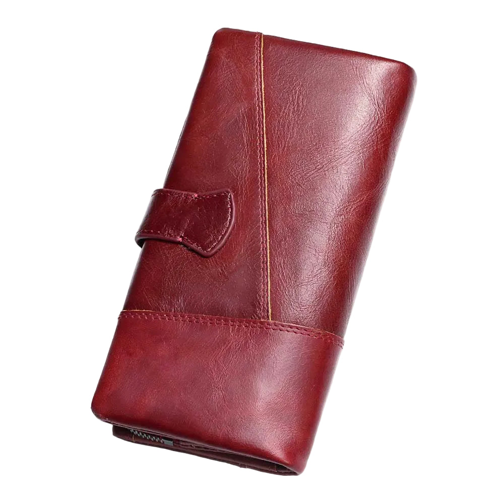 The Fern Cowhide Clutch Wallet