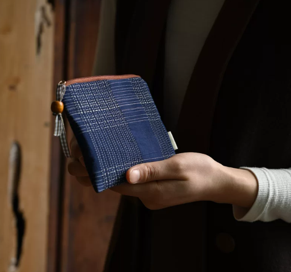 The Sage Cotton Coin Purse