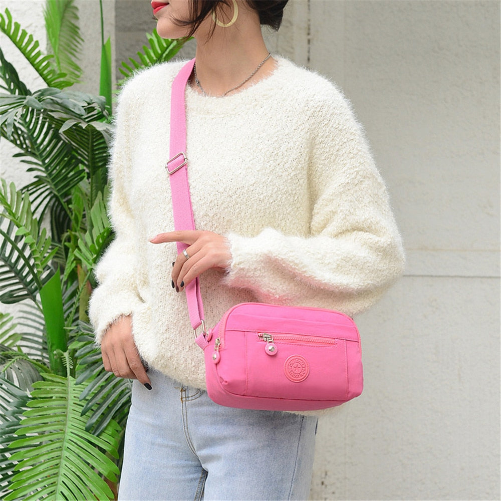 The Amara Nylon Shoulder Bag