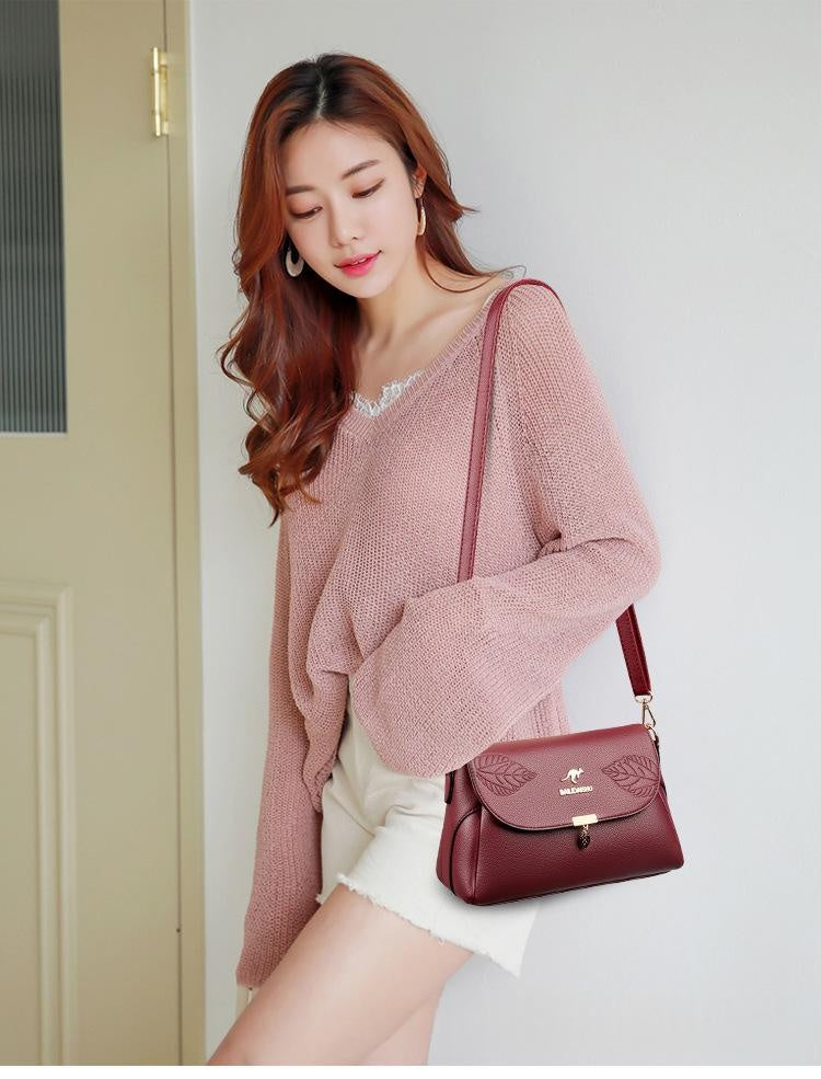 The Sloane Leather Shoulder Bag