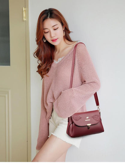 The Sloane Leather Shoulder Bag