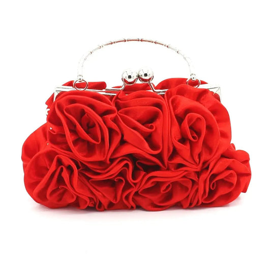Rose bloom evening clutch — Vessa Bags