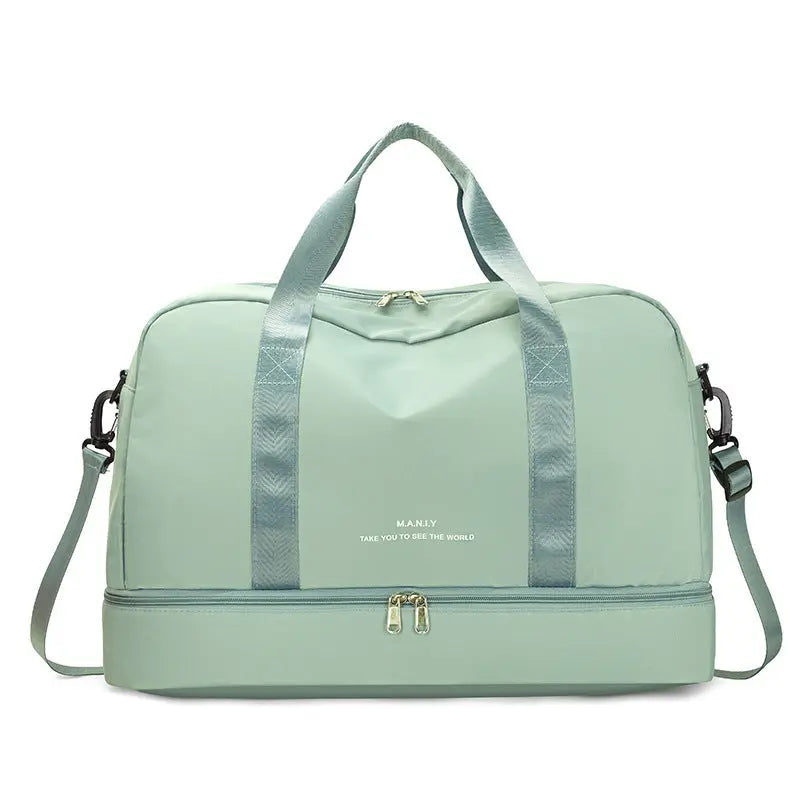 Large Waterproof Travel Tote – Dry/Wet Separation & Lightweight Carry-On Bag - Trends Zone
