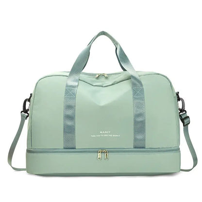 Large Waterproof Travel Tote – Dry/Wet Separation & Lightweight Carry-On Bag - Trends Zone