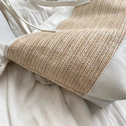 The Sol Straw Tote