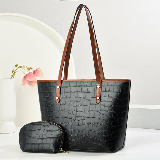 Vintage Large-Capacity Tote Bag
