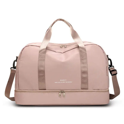 Large Waterproof Travel Tote – Dry/Wet Separation & Lightweight Carry-On Bag - Trends Zone