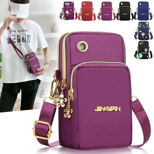 Mini crossbody bag with zip closure — Vessa Bags