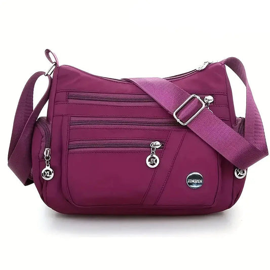 Lightweight multi-compartment crossbody bag — Vessa Bags
