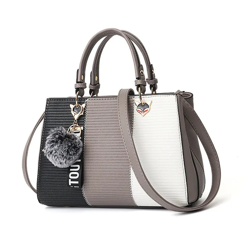 Patchwork shoulder bag for women — Vessa Bags