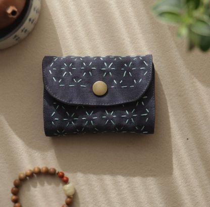The Opal Accordion Coin Purse