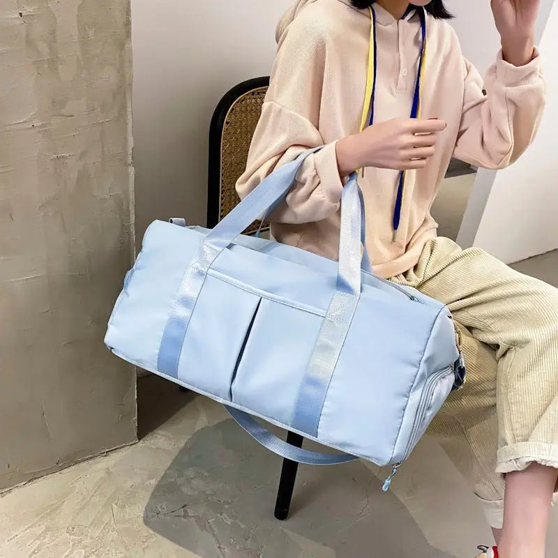 Weekender Duffel Bag – Gym Bag with Shoe Compartment - Trends Zone