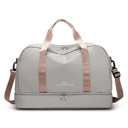 Large Waterproof Travel Tote – Dry/Wet Separation & Lightweight Carry-On Bag - Trends Zone