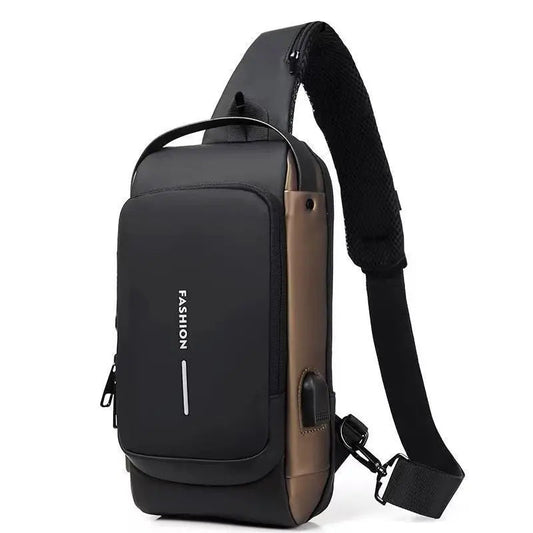 Anti-theft men's chest and crossbody bag — Vessa Bags
