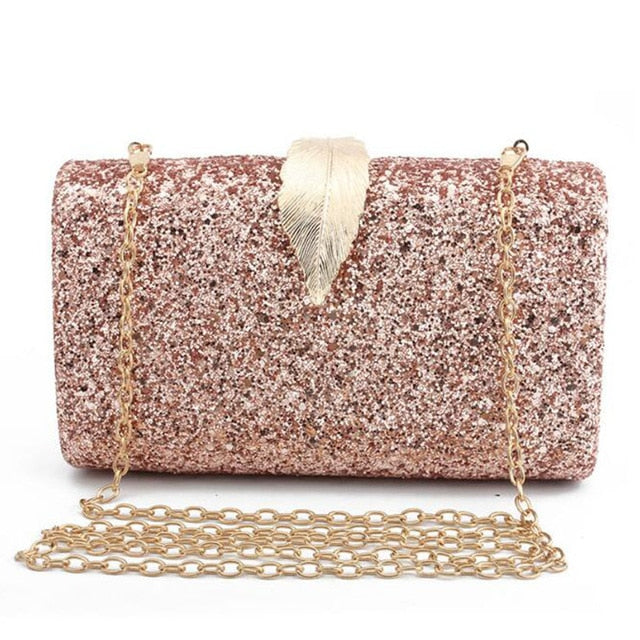 The Junia Sequin Evening Clutch