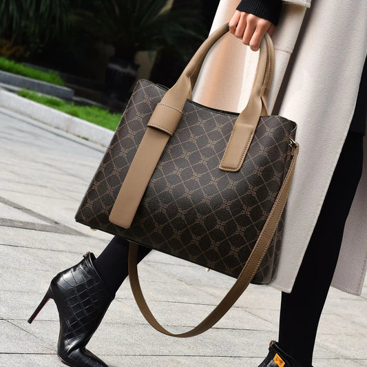 Elegant large-capacity tote bag — Vessa Bags