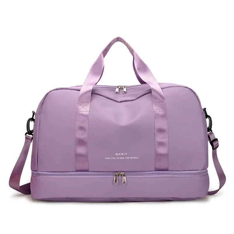 Large Waterproof Travel Tote – Dry/Wet Separation & Lightweight Carry-On Bag - Trends Zone