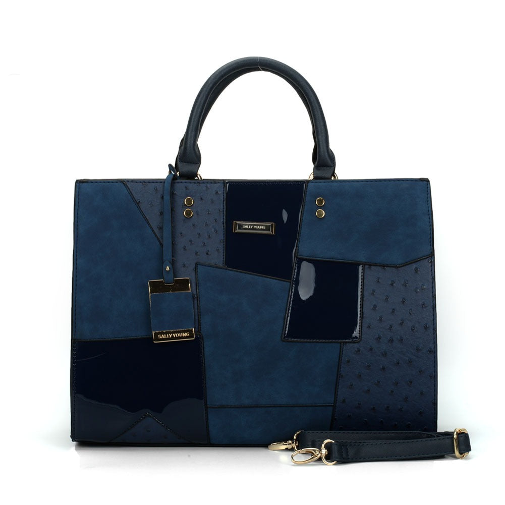 The Fenn Colour-Block Tote