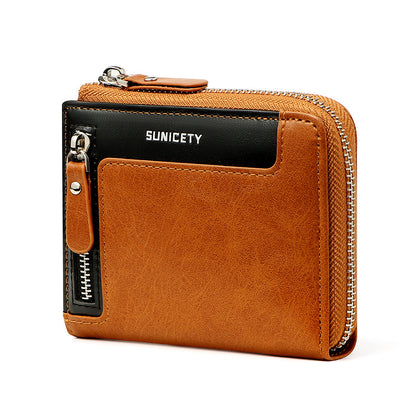 The Flint Zip Wallet