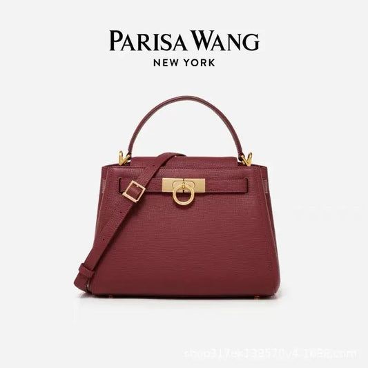 Leather shoulder tote and crossbody commute bag — Vessa Bags