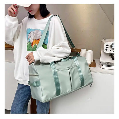 Weekender Duffel Bag – Gym Bag with Shoe Compartment - Trends Zone