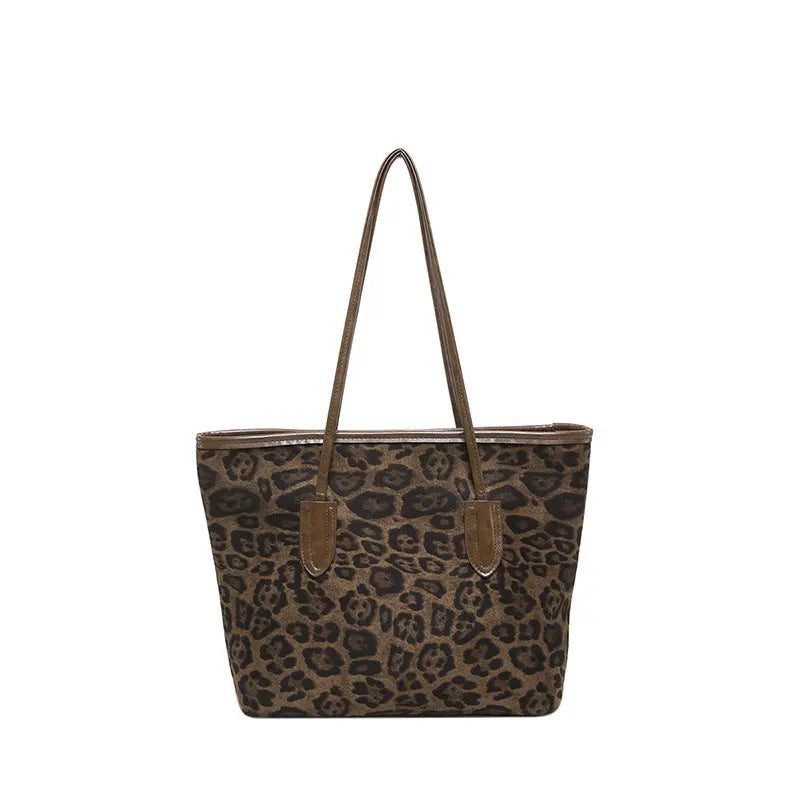 The Zola Leopard Shopper