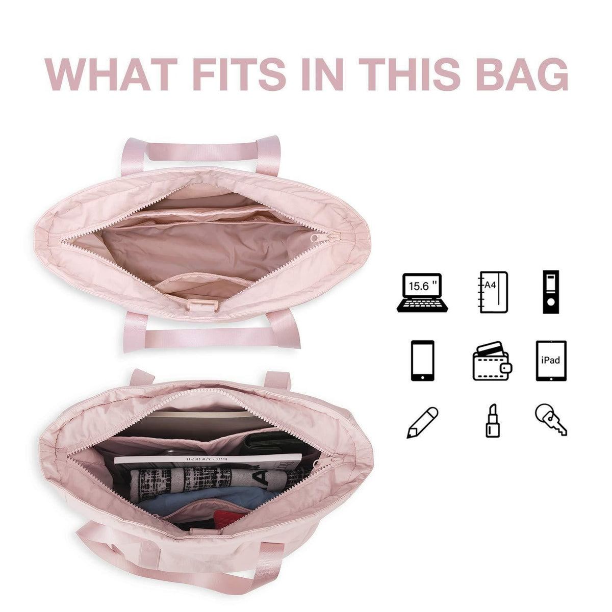 The Kaia Nylon Tote