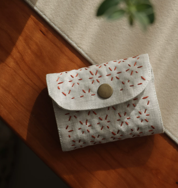 The Opal Accordion Coin Purse