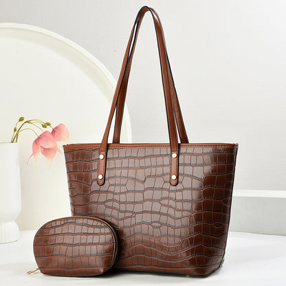 Vintage Large-Capacity Tote Bag