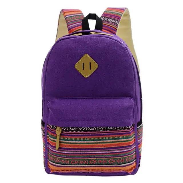 The Ollie Canvas Rucksack