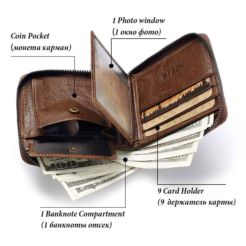 The Dane Short Zip Wallet
