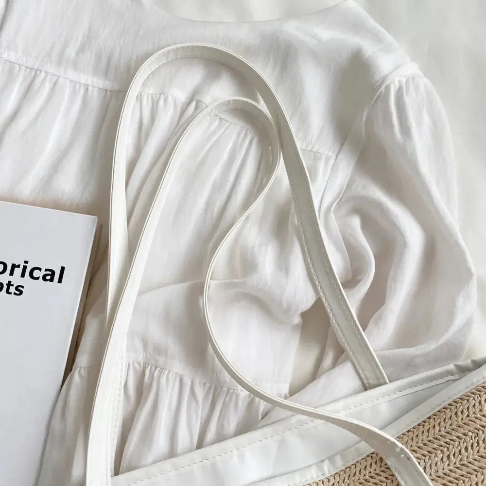 The Sol Straw Tote
