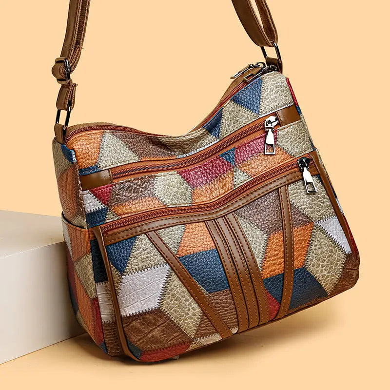 The Rilo Colour-Block Shoulder Bag