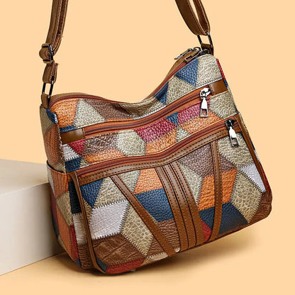 The Rilo Colour-Block Shoulder Bag