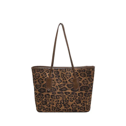 The Zola Leopard Shopper