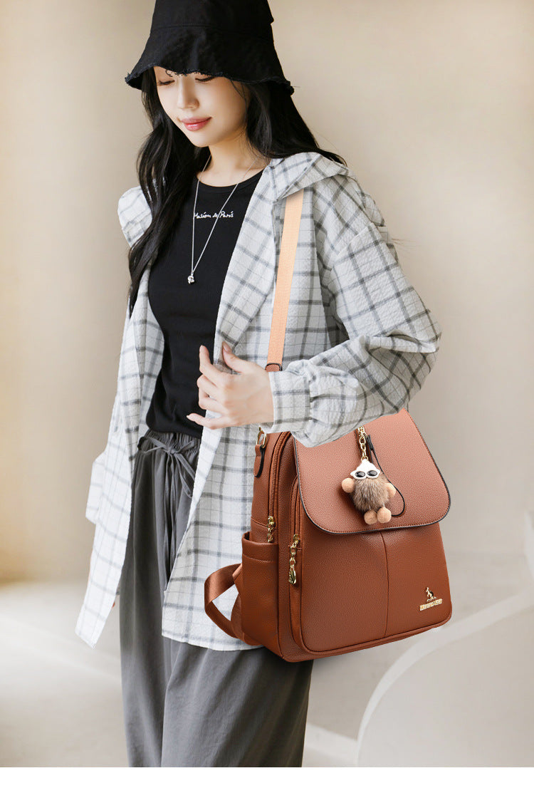 The Nia Leather Backpack