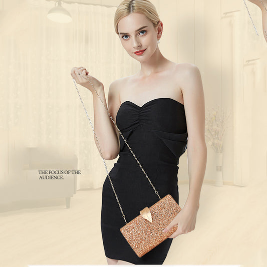 The Junia Sequin Evening Clutch