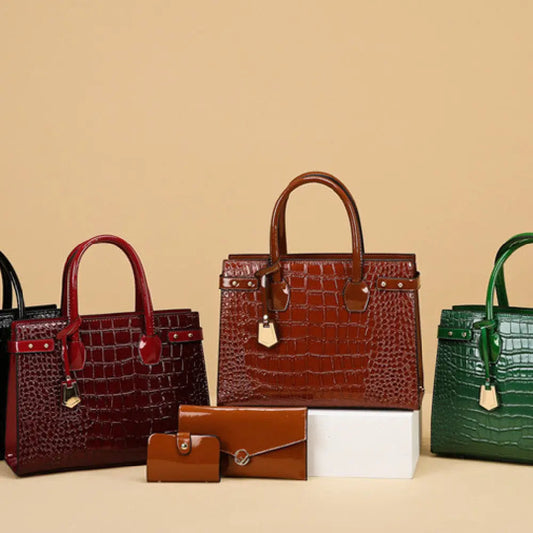 Three-piece handbag set — Vessa Bags
