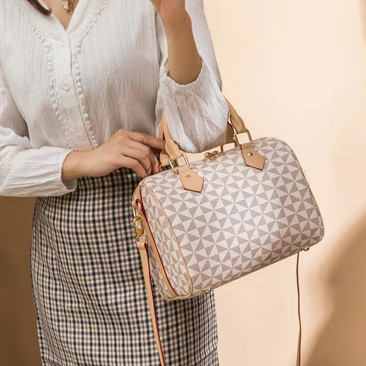 Vintage floral pillow bag — Vessa Bags