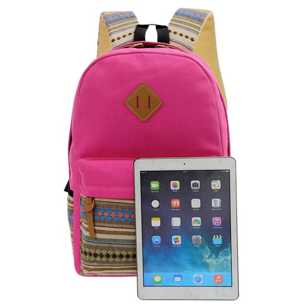 The Ollie Canvas Rucksack