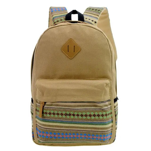 The Ollie Canvas Rucksack