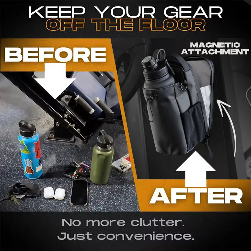 Magnetic Sling Bag – Gym, Travel & Work - Trends Zone
