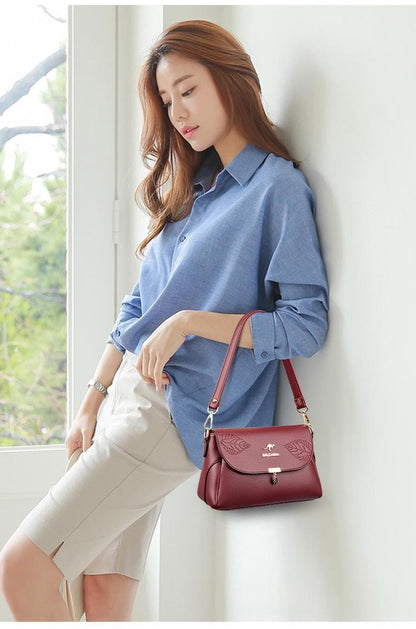The Sloane Leather Shoulder Bag