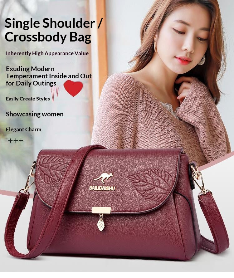 The Sloane Leather Shoulder Bag