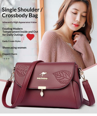 The Sloane Leather Shoulder Bag