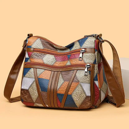 The Rilo Colour-Block Shoulder Bag